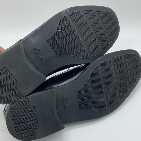 Clarks Mens Leather Dress Shoe US 8 - Picture 11 of 11